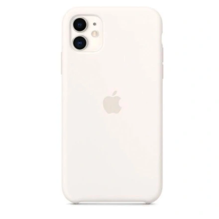 Чохол Apple iPhone 11 Silicone Case Lux Copy - White (MWY32)